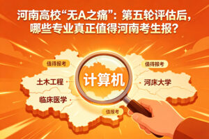 河南高校 "无A之痛":第五轮评估后,哪些专业真正值得河南考生报?