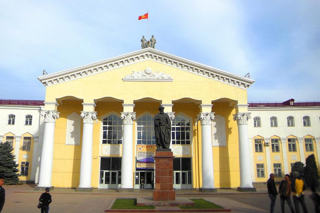 吉尔吉斯民族大学（KNU）学校环境