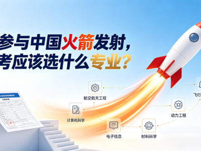 想参与中国火箭发射，高考应该选什么专业？